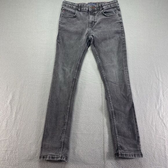 Tommy Hilfiger Jeans Mens 16 Regular‎ Black Mid Rise Skinny Stretch Cowboy - Picture 1 of 12